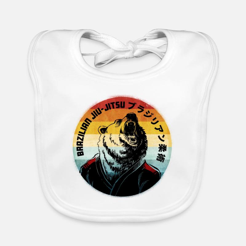 Jiu Jitsu brésilien Bavoir bio Bébé