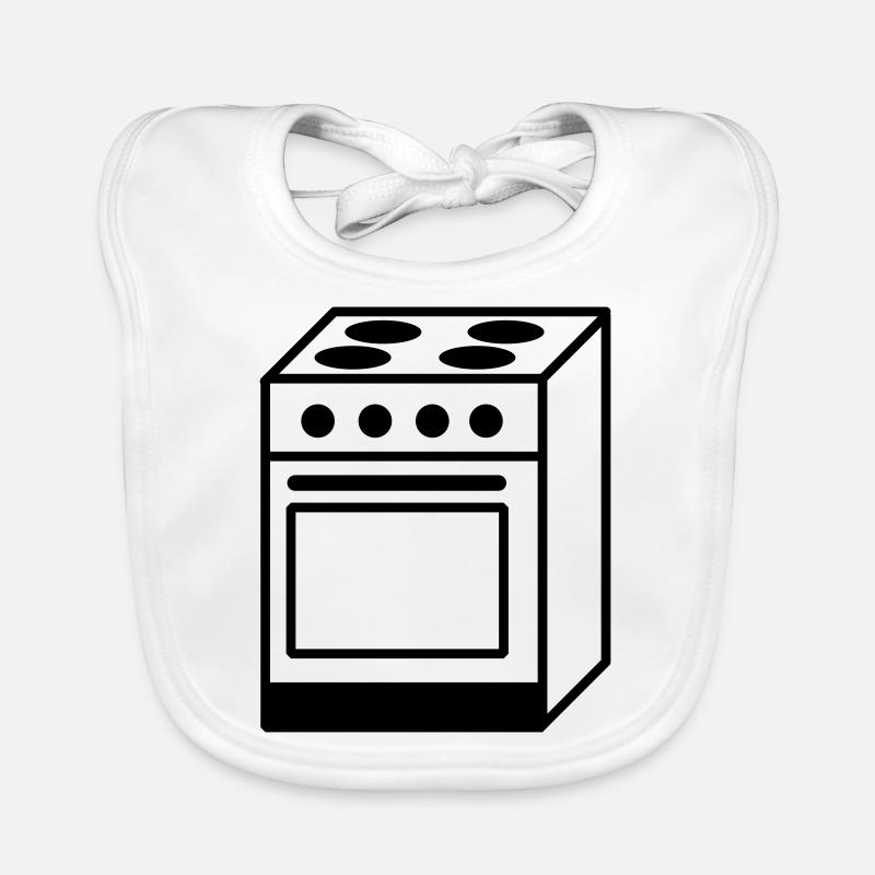 cuisinière Bavoir bio Bébé