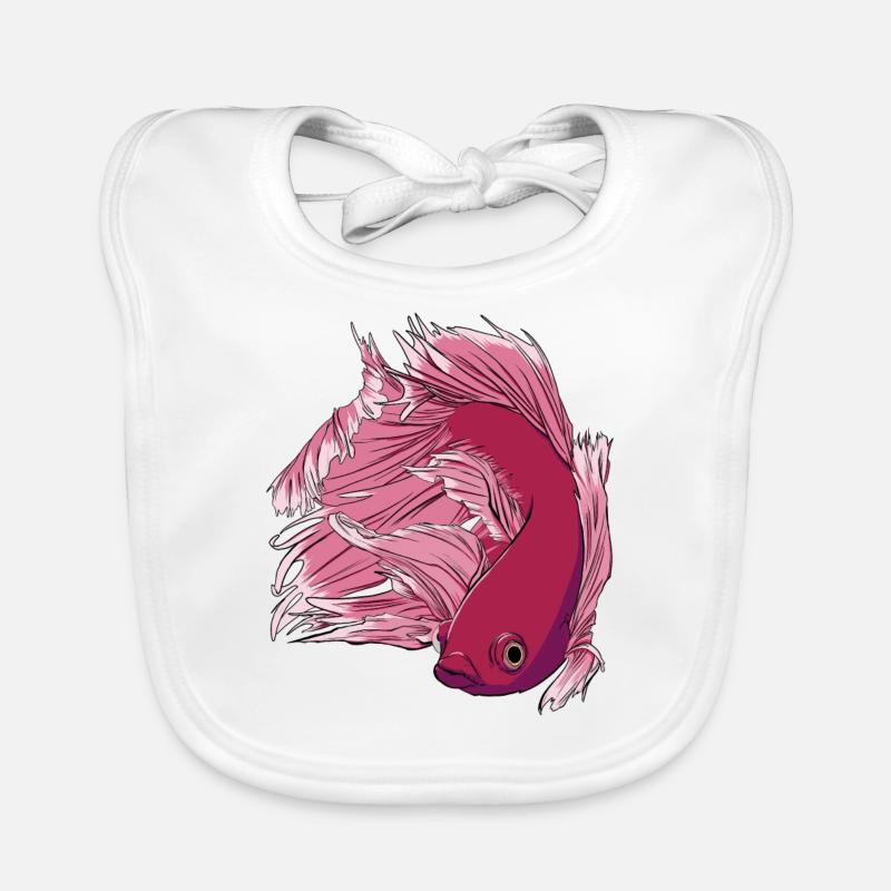 Betta Fisch Baby Bio-Lätzchen