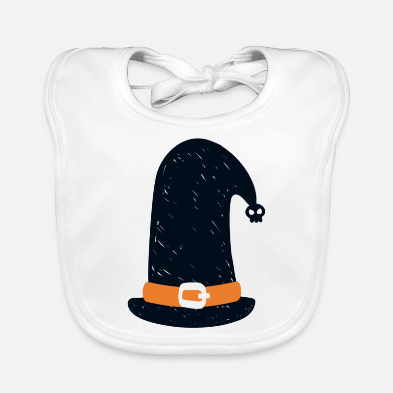 witch hat Organic Baby Bibs