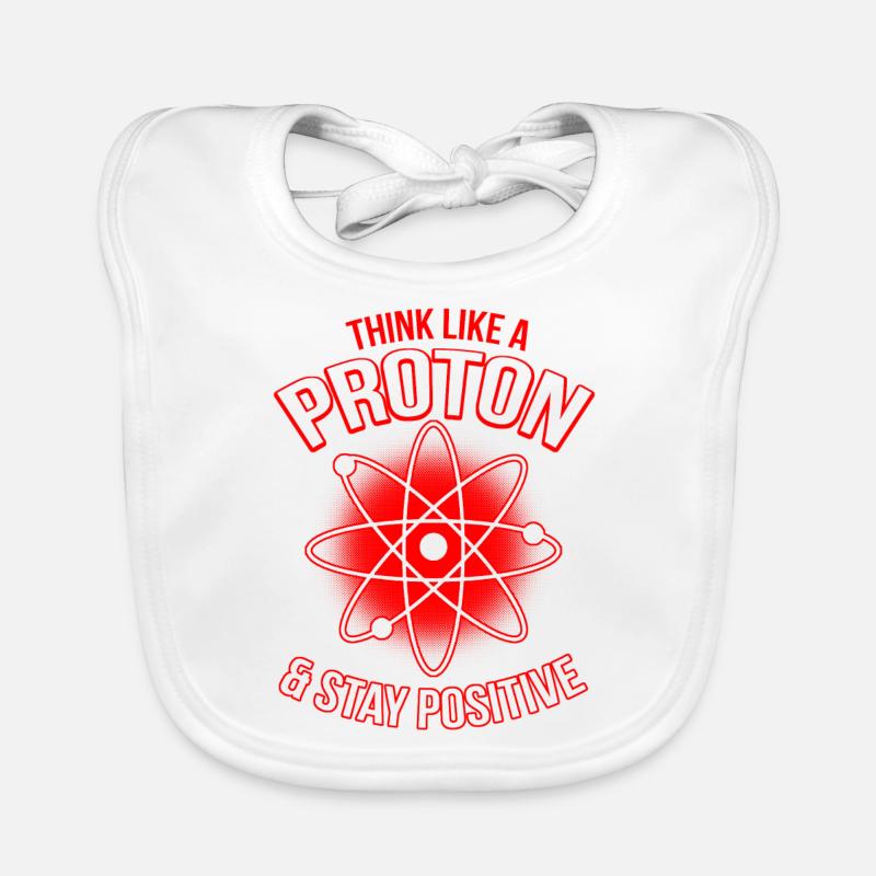 Proton Stay Positive Bavoir bio Bébé