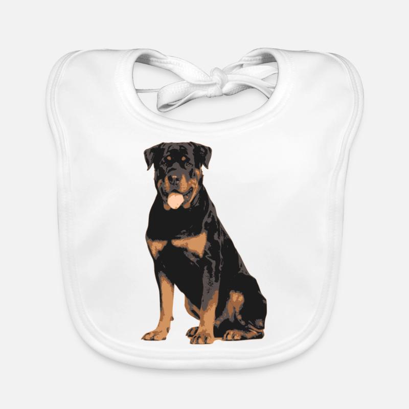 rottweiler Bavoir bio Bébé