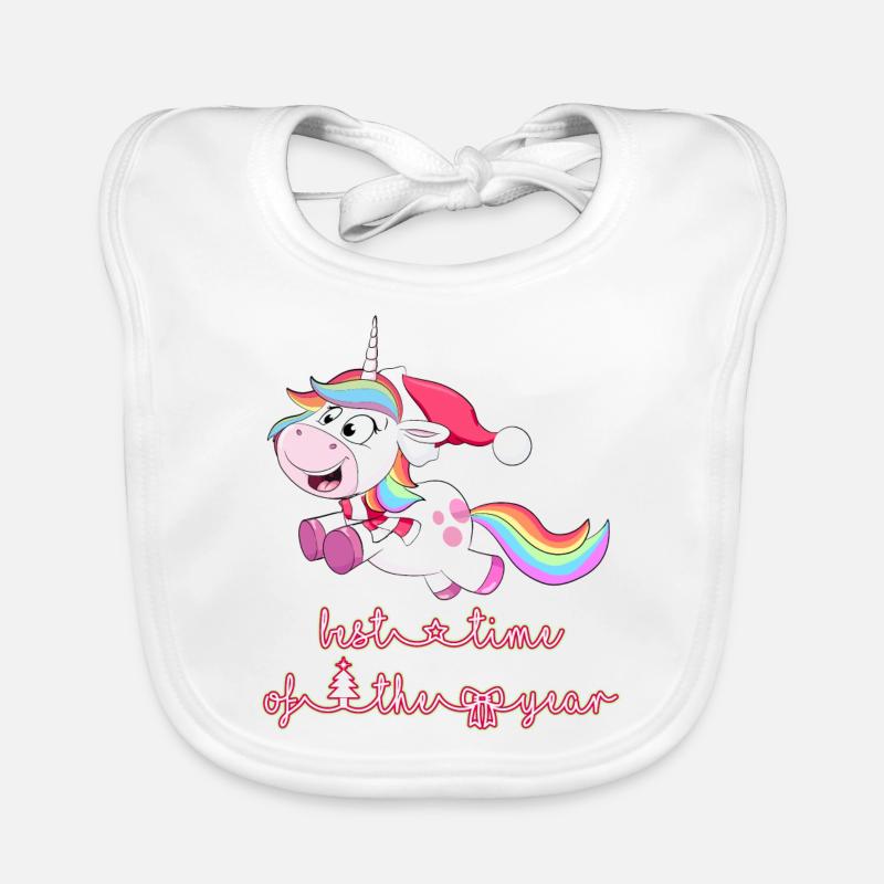 licorne licorne Bavoir bio Bébé