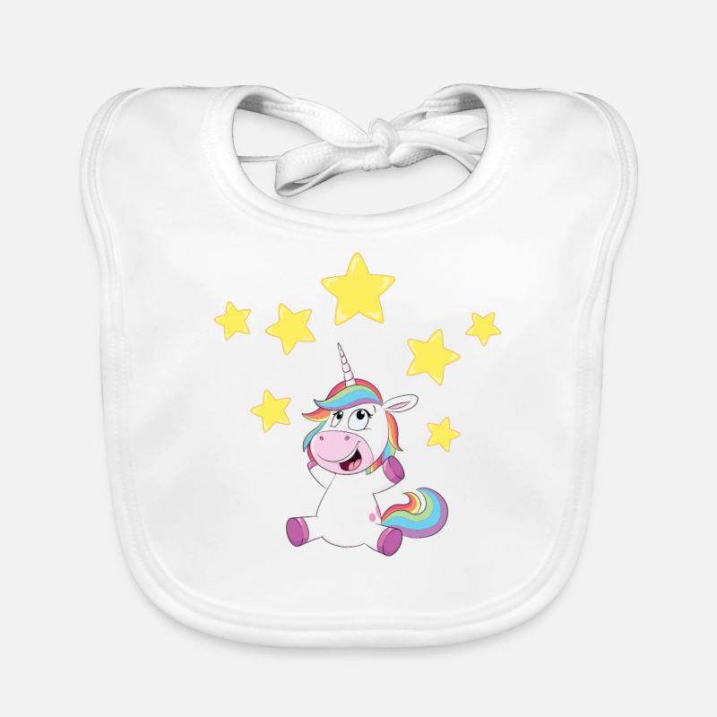 licorne Bavoir bio Bébé