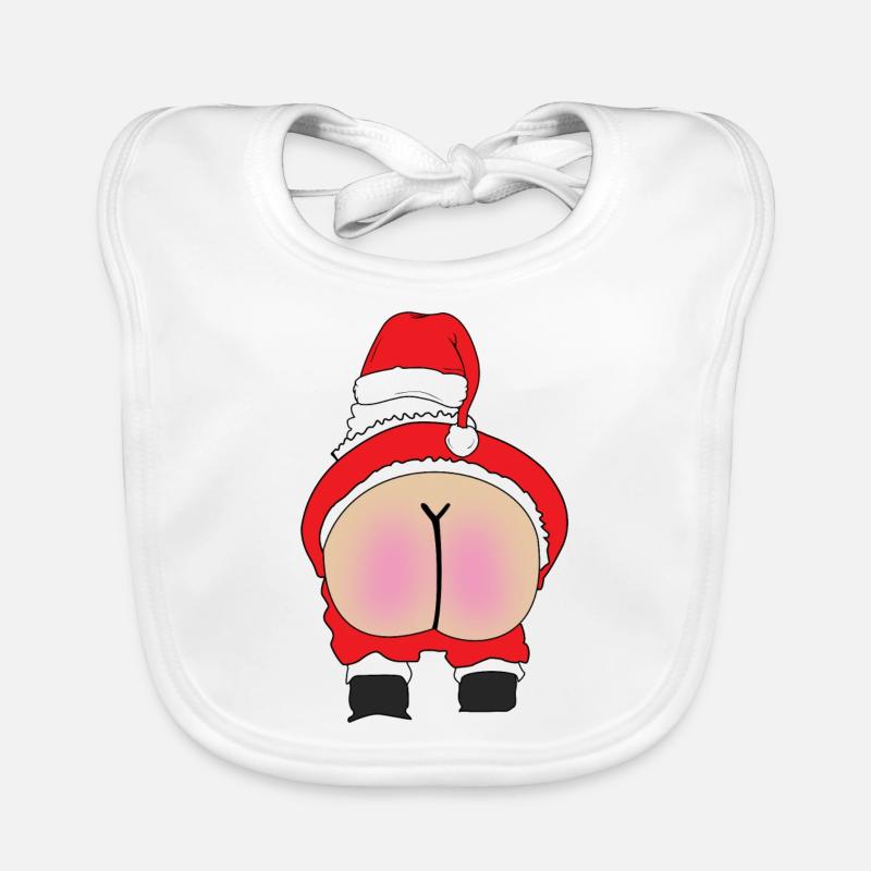 Santas Butt Baby Bio-Lätzchen