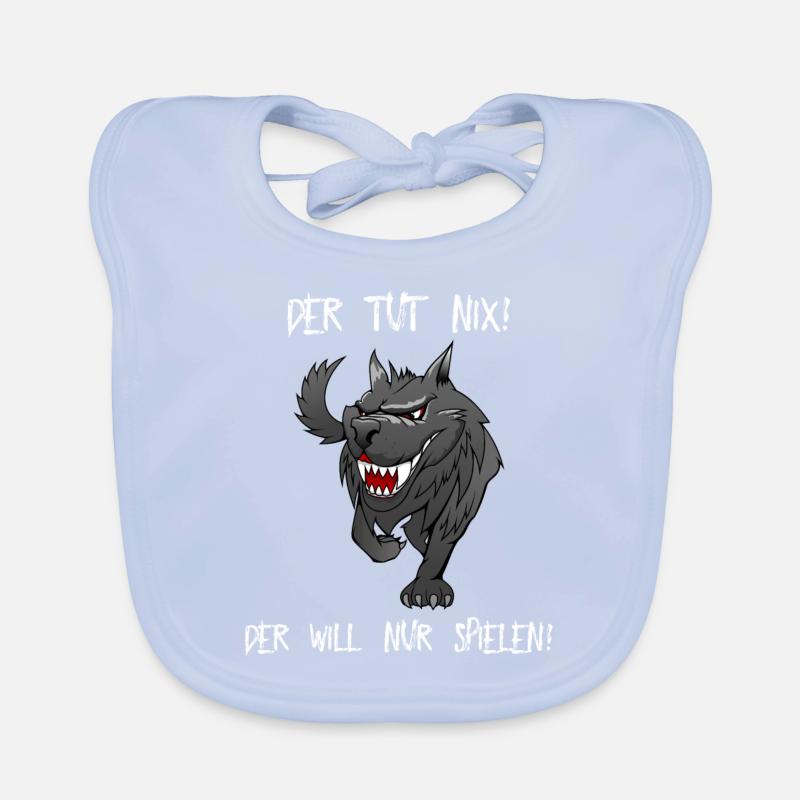 He does not dog Organic Baby Bibs
