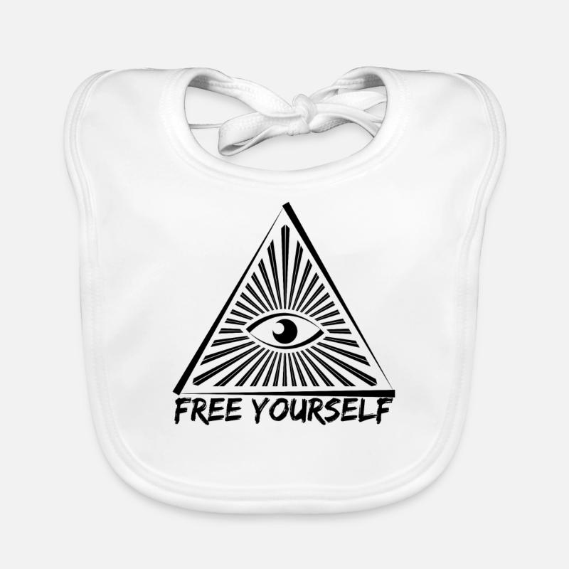 Anti Illuminati Conspiracy Freemasons Organic Baby Bibs