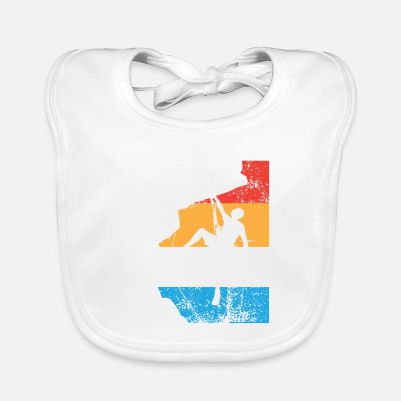 I'd climb that - hiking climbing gift Bavoir bio Bébé