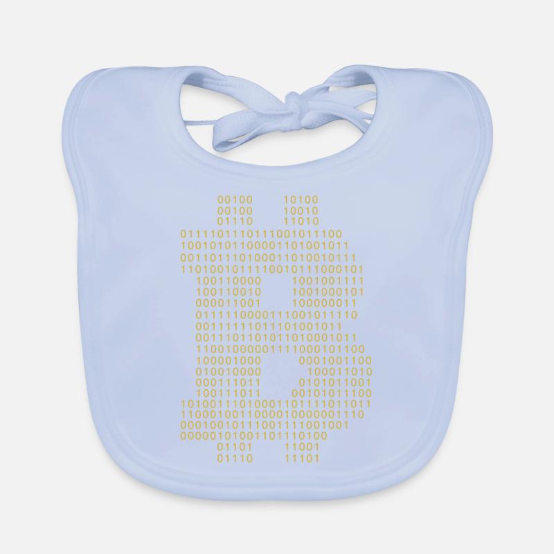 Bitcoin Code Blockchain Cryptocurrency HODL Organic Baby Bibs