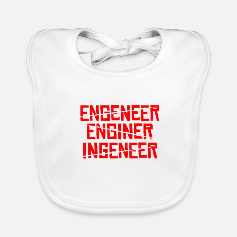 I'm an Engineer - I'm good with math Baby Bio-Lätzchen