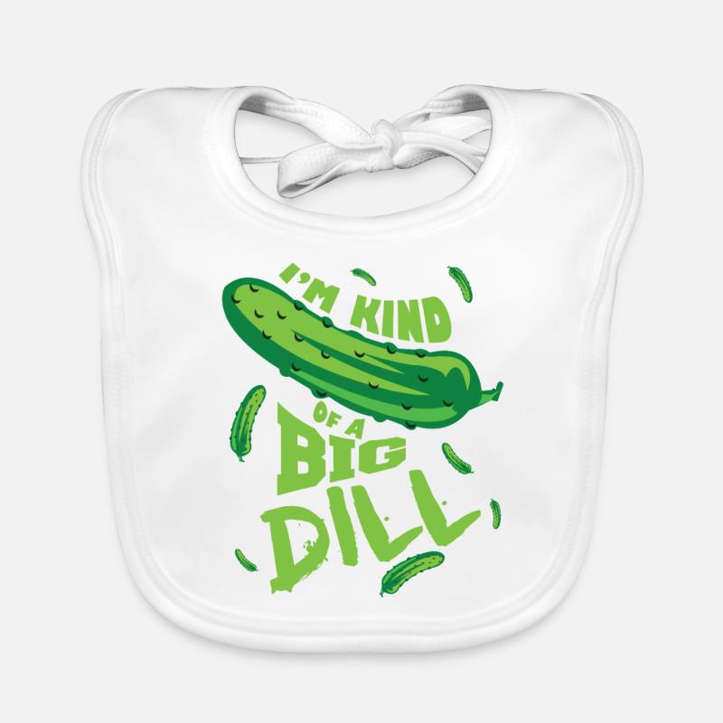 concombre drôle Bavoir bio Bébé