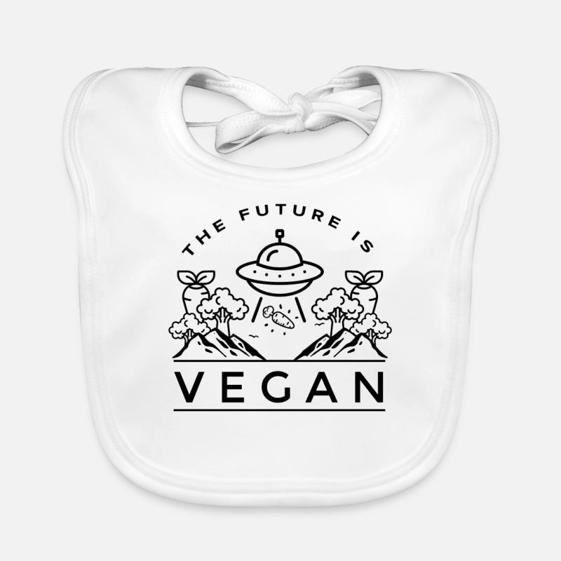 VEGAN Bavoir bio Bébé