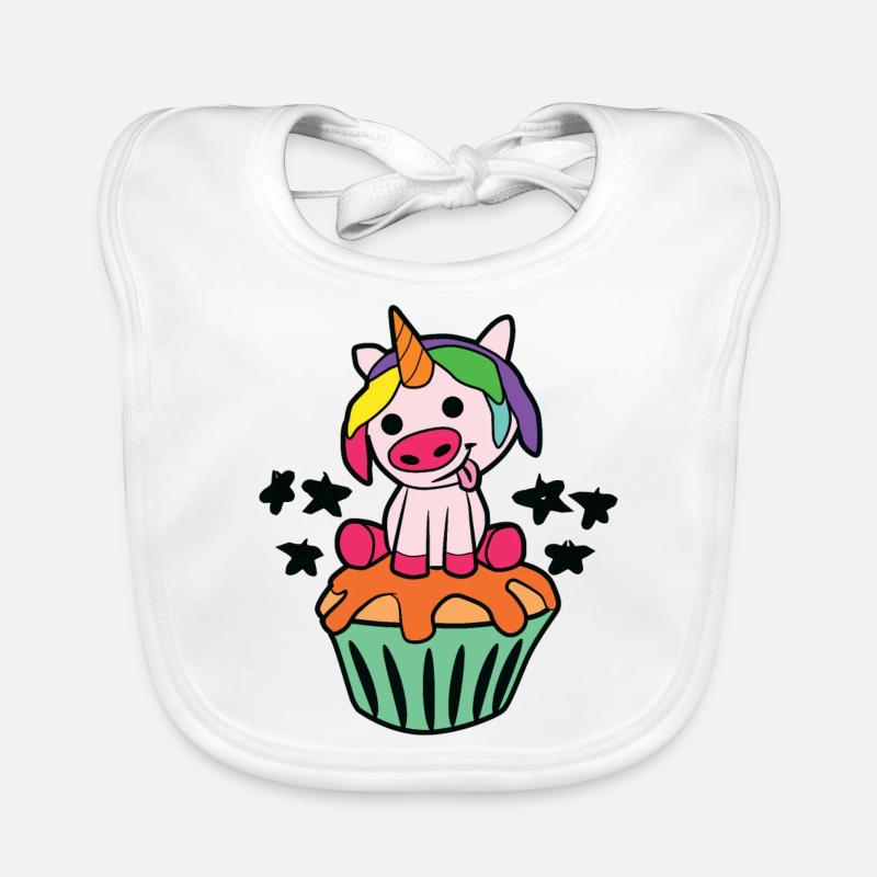 Einhorn Baby Bio-Lätzchen