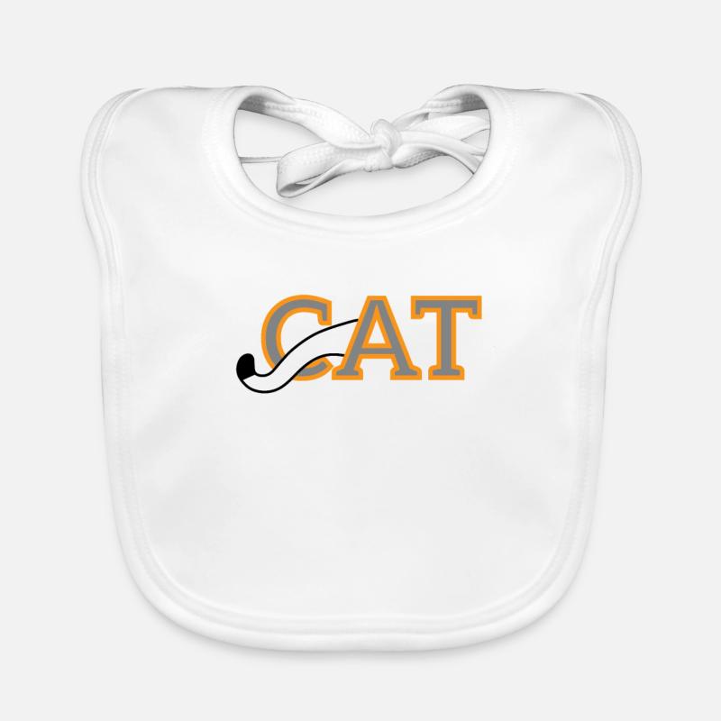 Cat, cat design. Gift idea Organic Baby Bibs