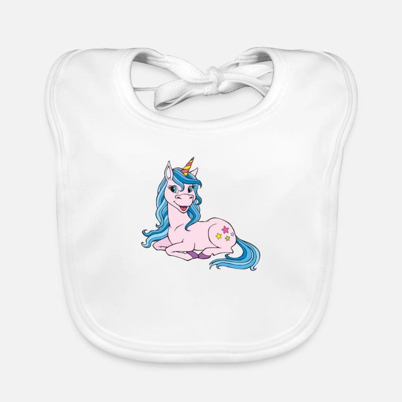 Einhorn Baby Bio-Lätzchen