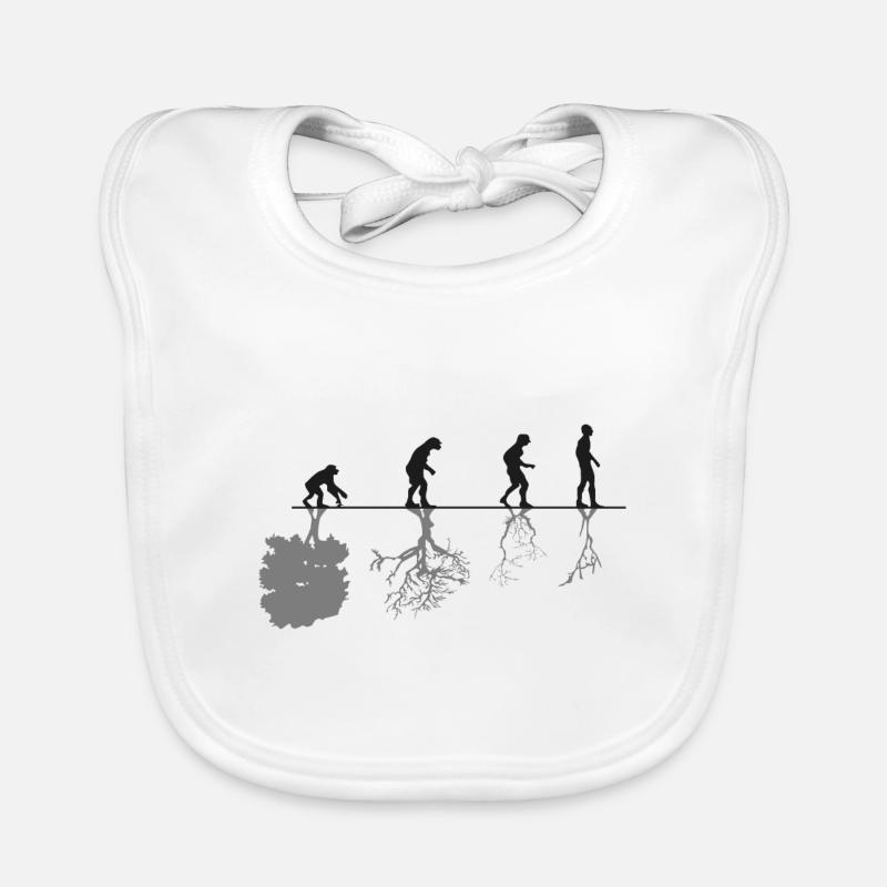 Evolution Black Organic Baby Bibs