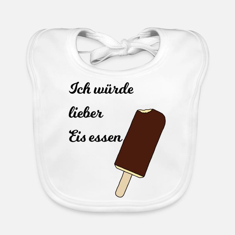 Eis Baby Bio-Lätzchen