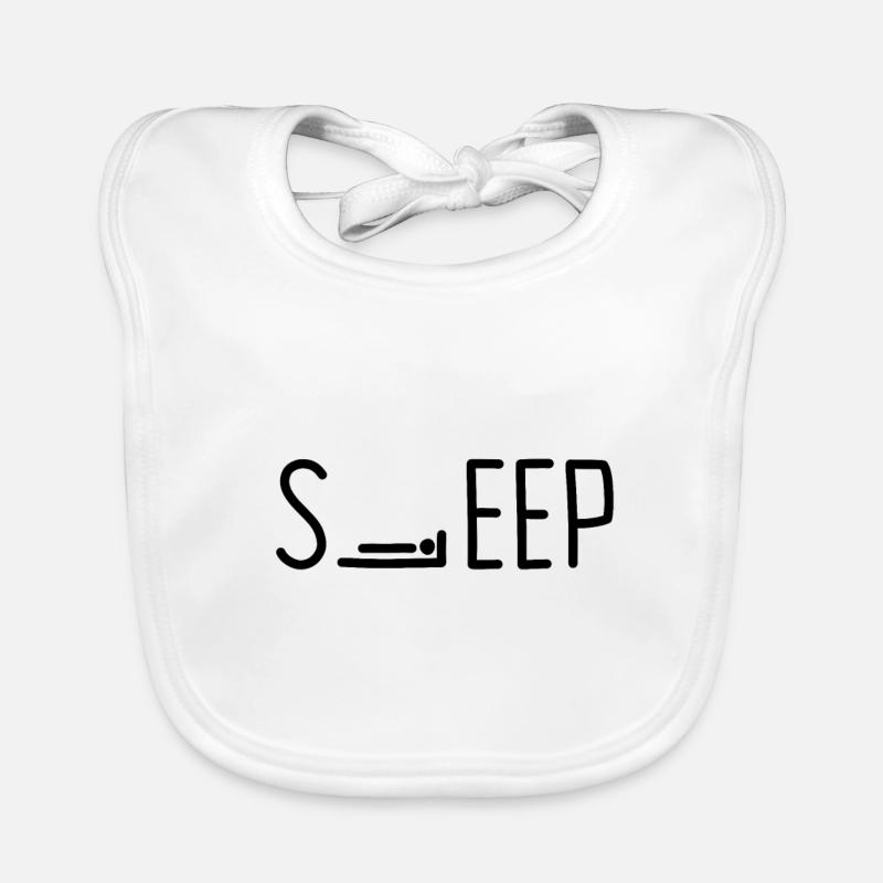 SLEEP Schlafen Baby Bio-Lätzchen
