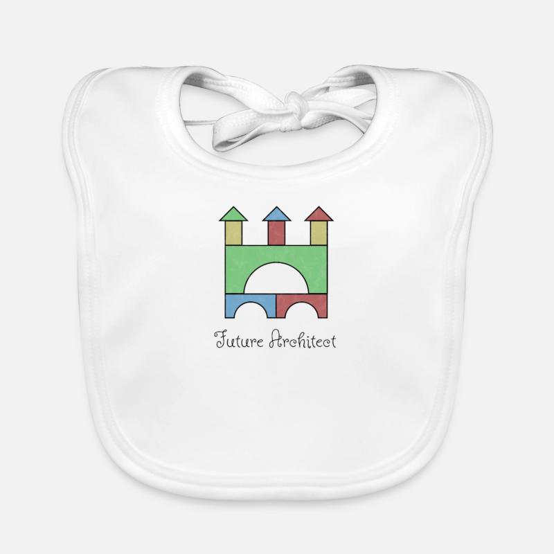Future chemise d'architecte d'enfants Bavoir bio Bébé