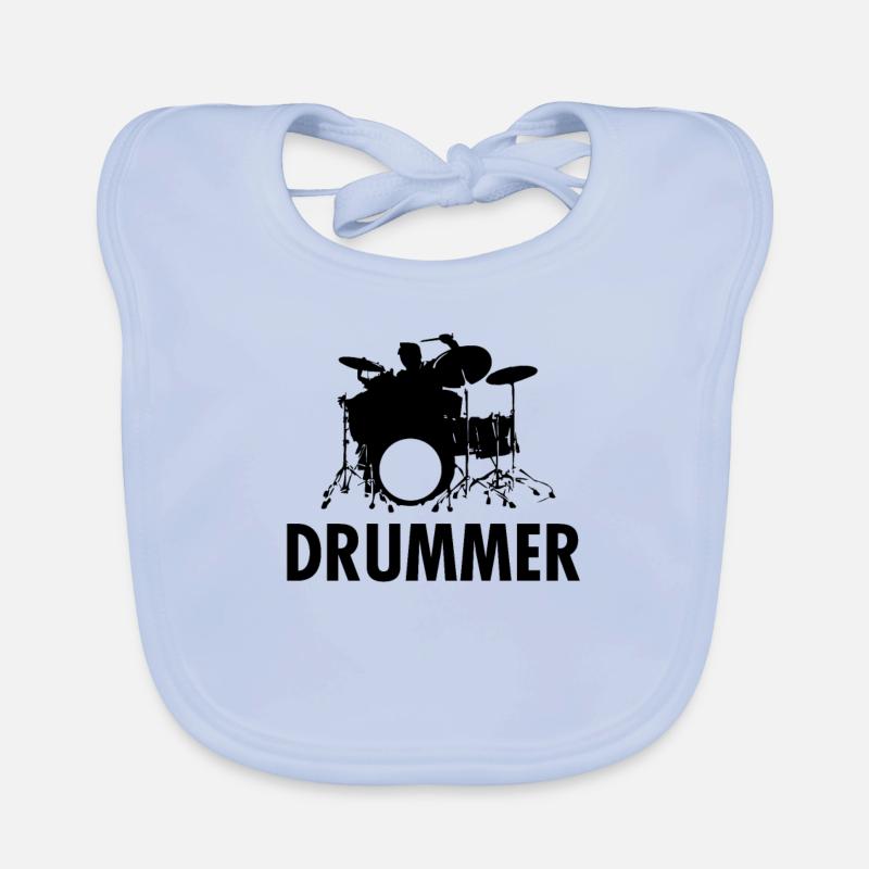 Drummer Baby Bio-Lätzchen