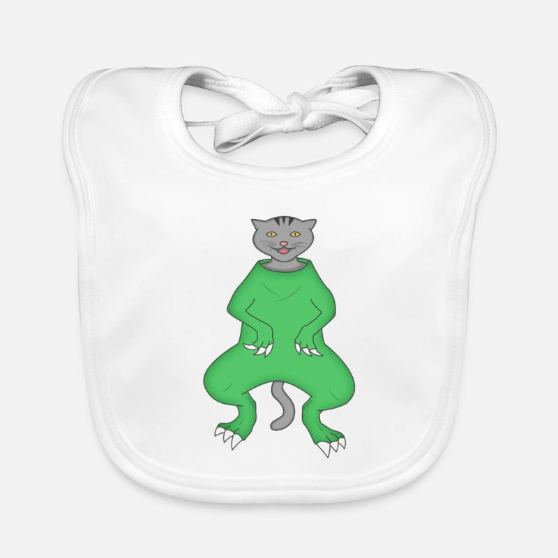 Dinosaure déguisé Bavoir bio Bébé