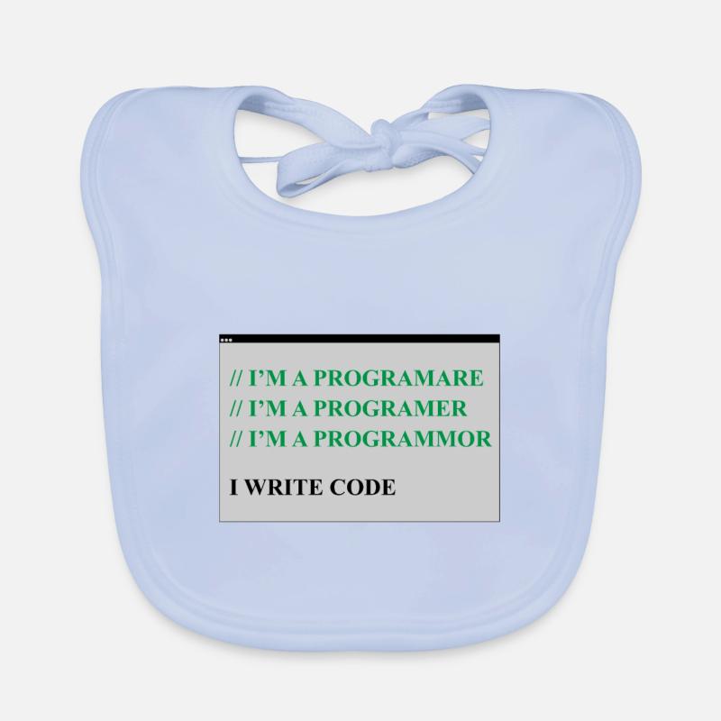 ordinateur Bavoir bio Bébé