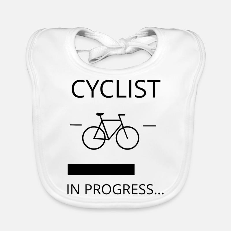 CYCLIST DANS LE PROGRAMME Bavoir bio Bébé