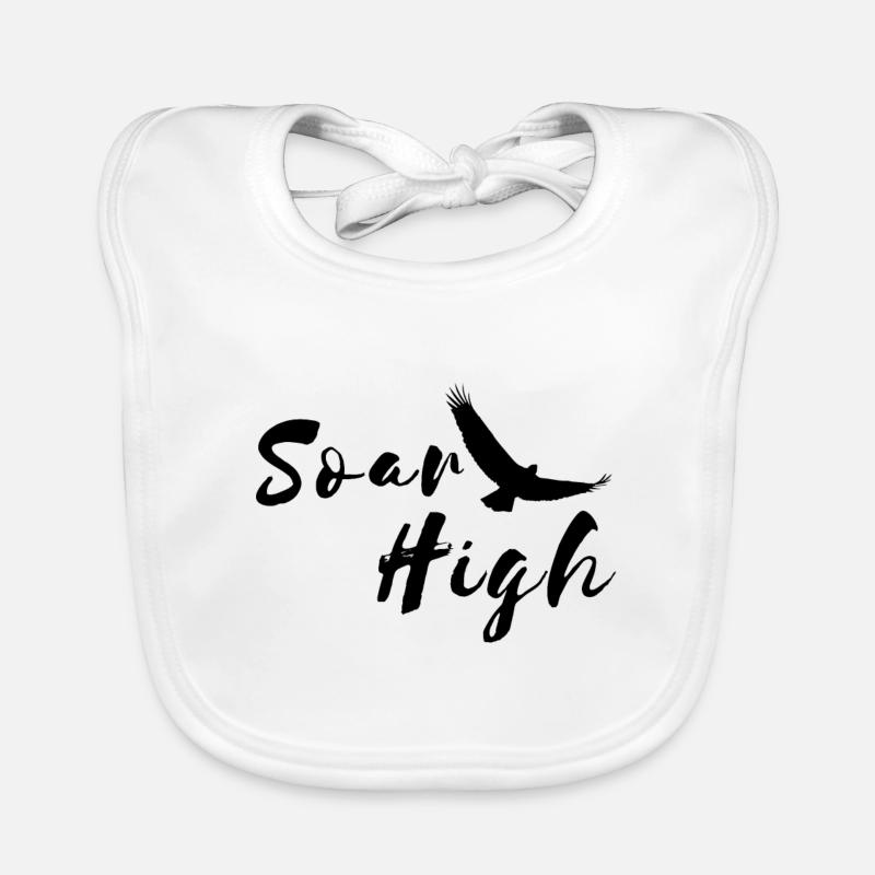 Eagle soar high Organic Baby Bibs