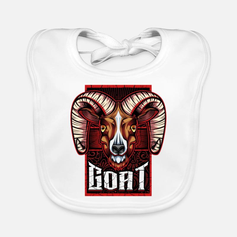 chèvre Bavoir bio Bébé