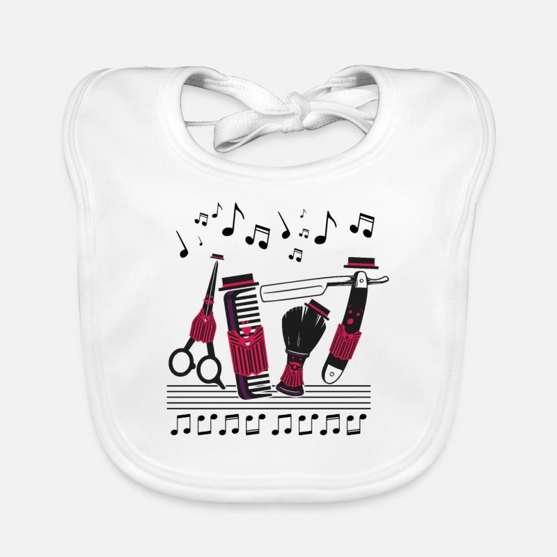 Lustiges Barbershopper Quartet Baby Bio-Lätzchen