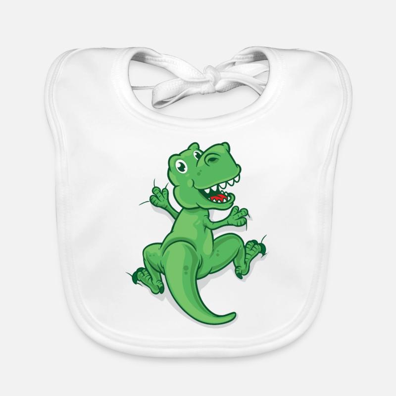 Escalade Dino T-Rex Bavoir bio Bébé