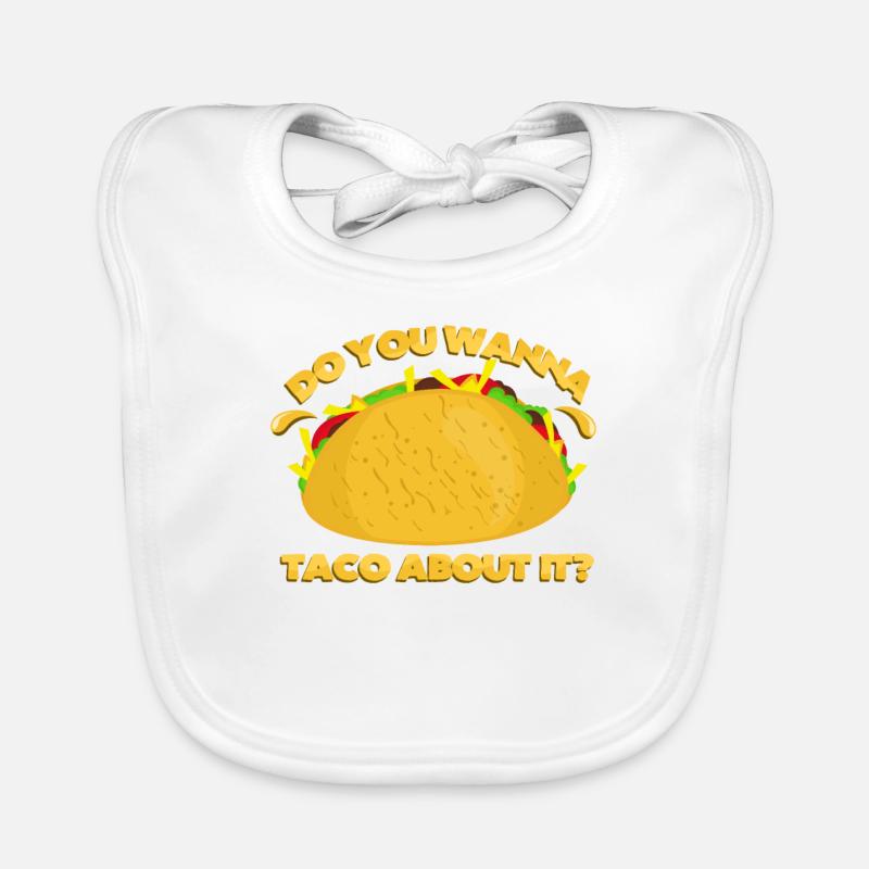 Taco Organic Baby Bibs