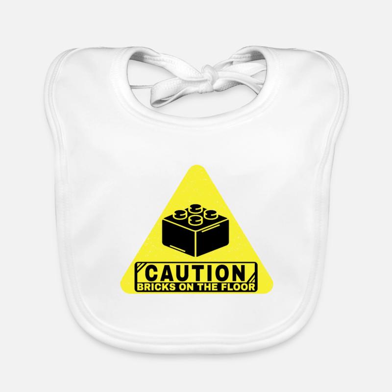 Jouet, bloc de construction, humour, cadeau, parents Bavoir bio Bébé
