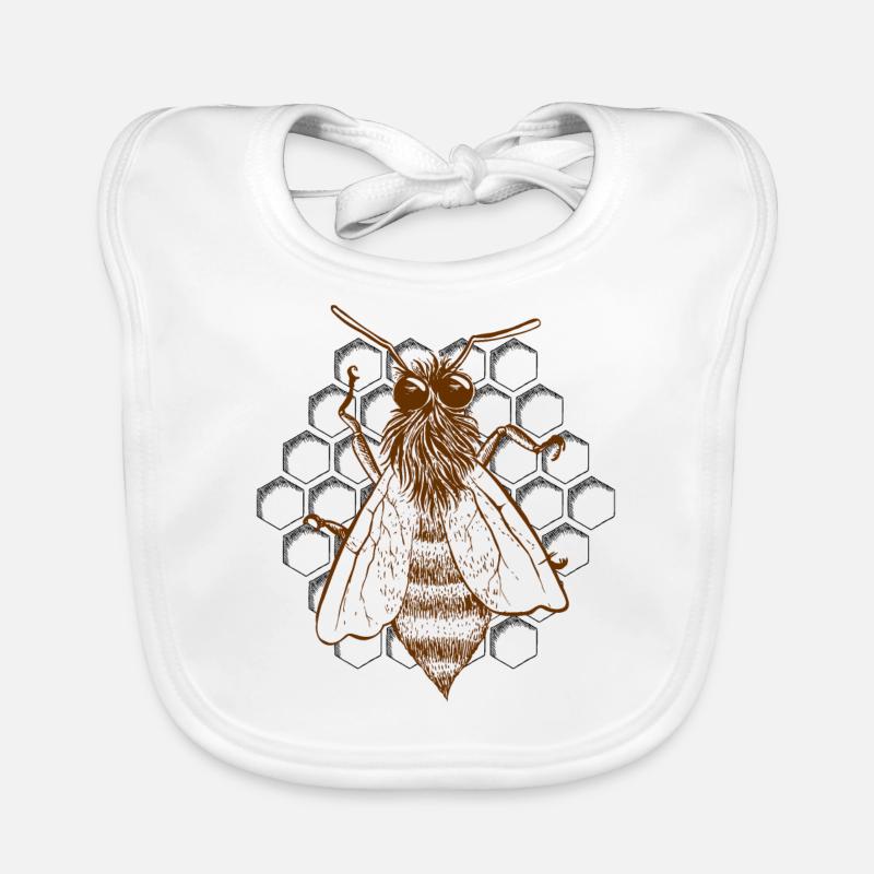 bee Organic Baby Bibs