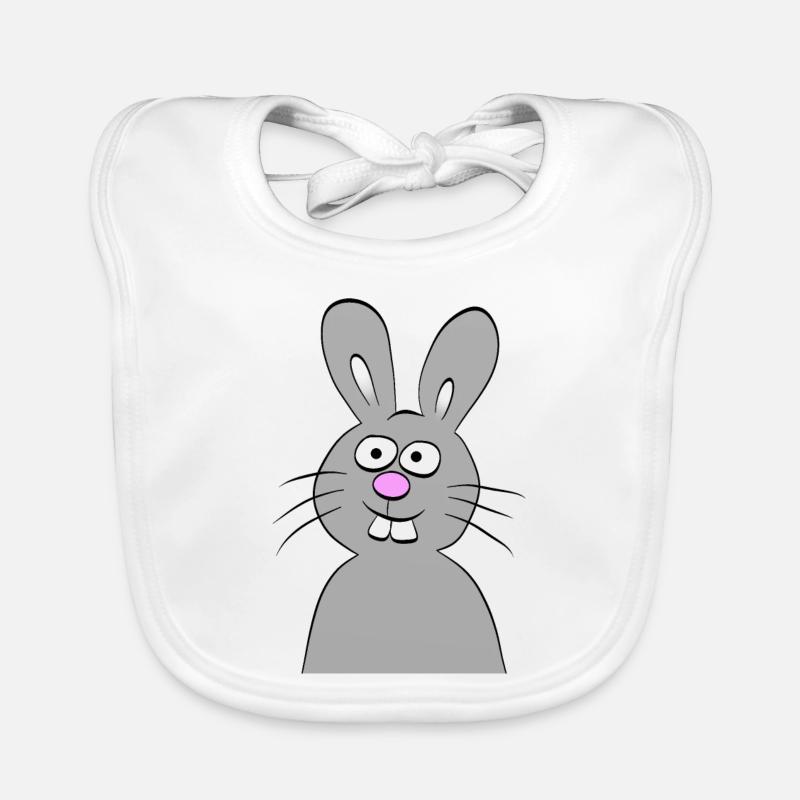 Drôle de lapin Bavoir bio Bébé