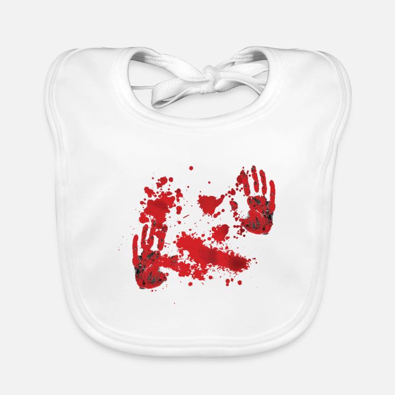 Joyeux halloween Bavoir bio Bébé