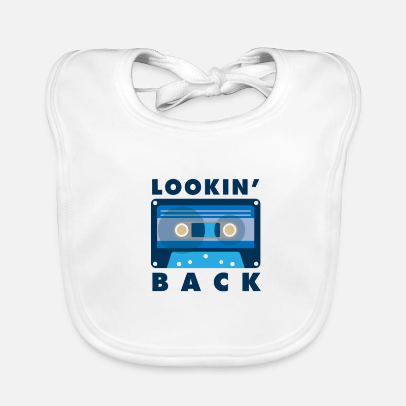 Back look past Organic Baby Bibs