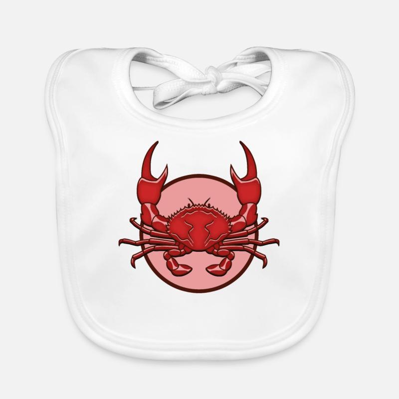 crabe Bavoir bio Bébé