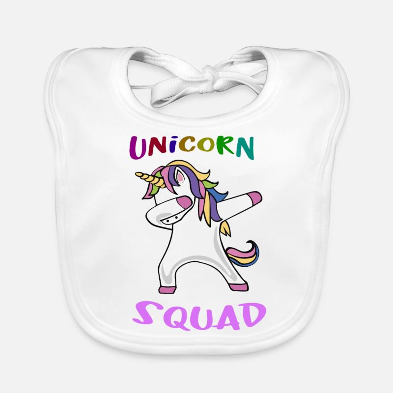 UNCORN SQUAD Bavoir bio Bébé