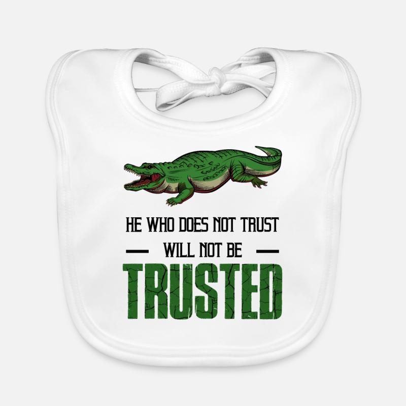 crocodile Bavoir bio Bébé