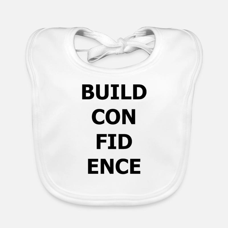 BUILD CONFIDENCE Organic Baby Bibs