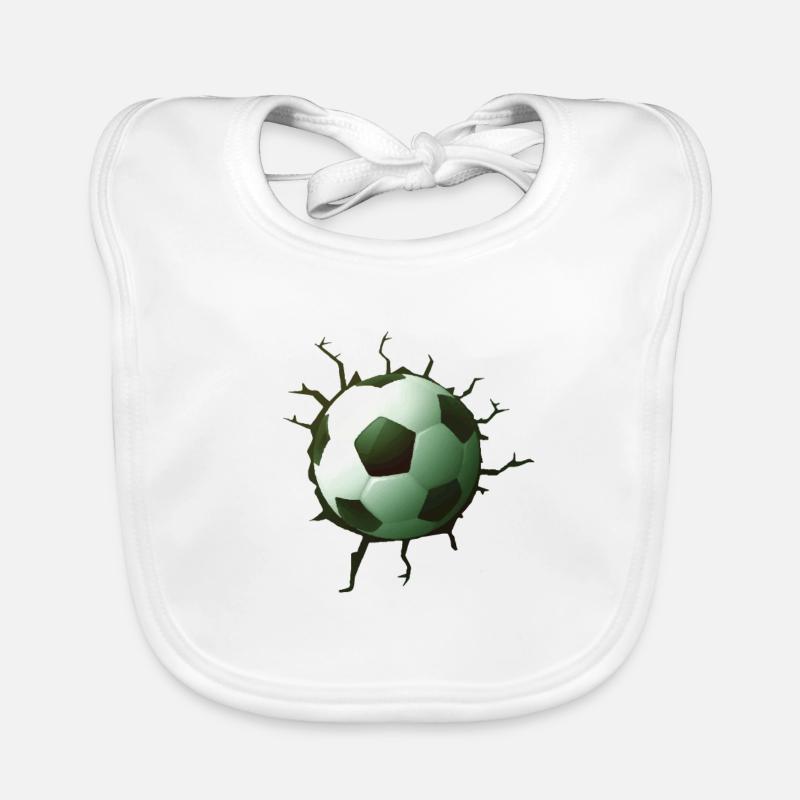 Fussball Baby Bio-Lätzchen
