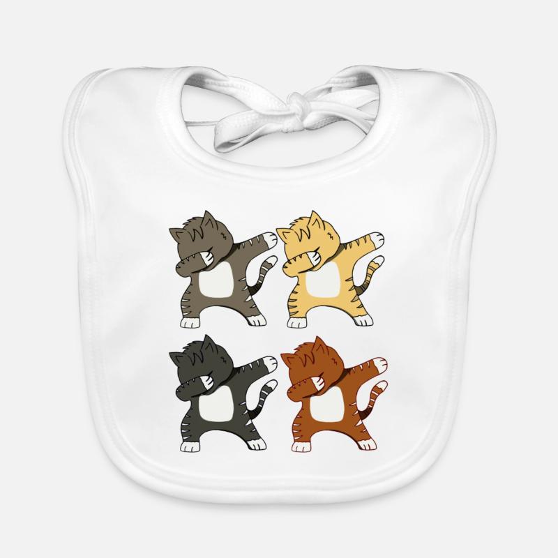 Cadeau de danse pour chat drôle Bavoir bio Bébé