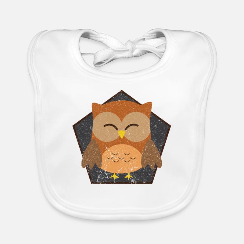 Uhu Eule Baby Bio-Lätzchen