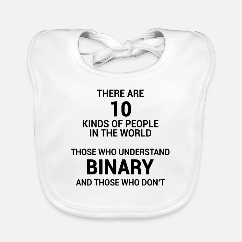 Informatik Binärsystem Baby Bio-Lätzchen