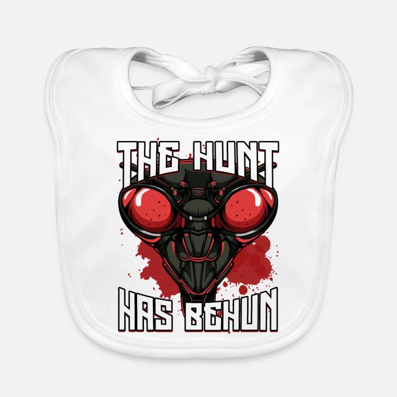 Mantis predator | Praying mantis insect gift Organic Baby Bibs