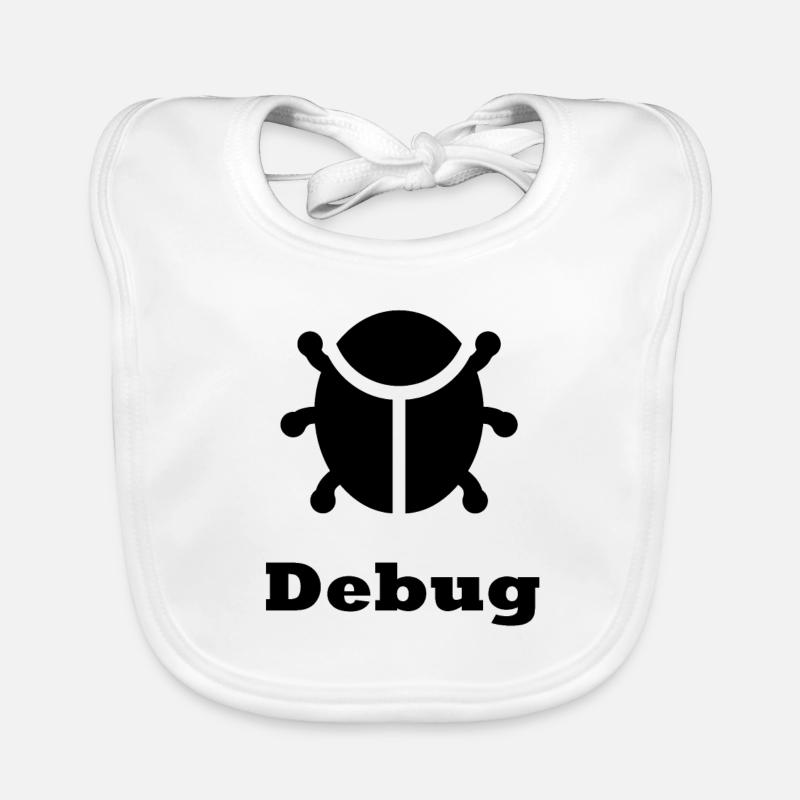 Debug Organic Baby Bibs