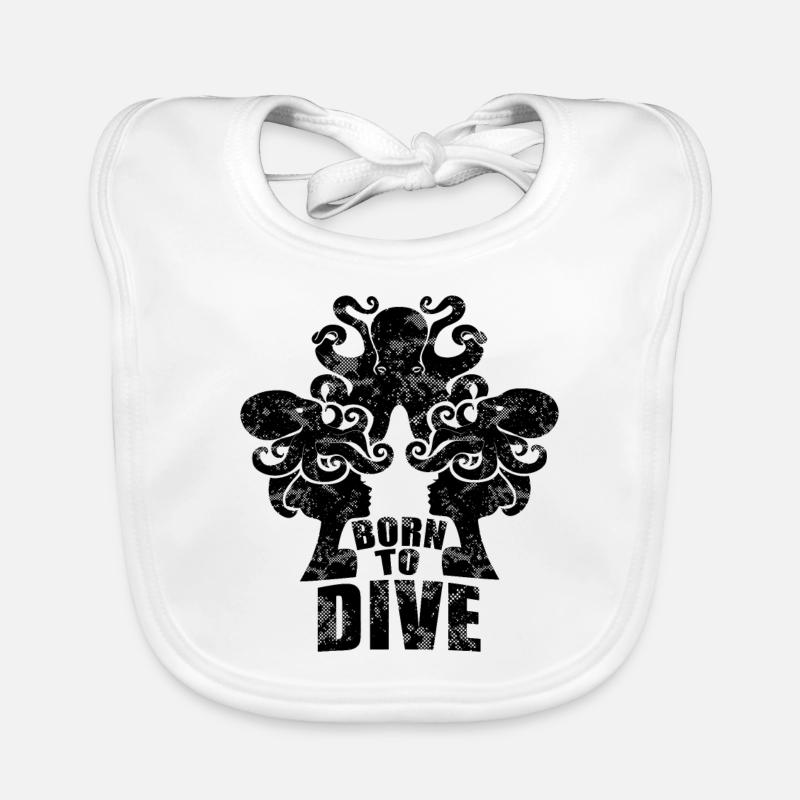 Diver Organic Baby Bibs