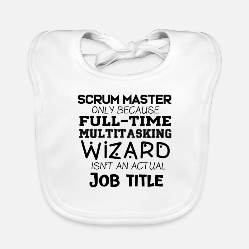 Scrum Master Baby Bio-Lätzchen