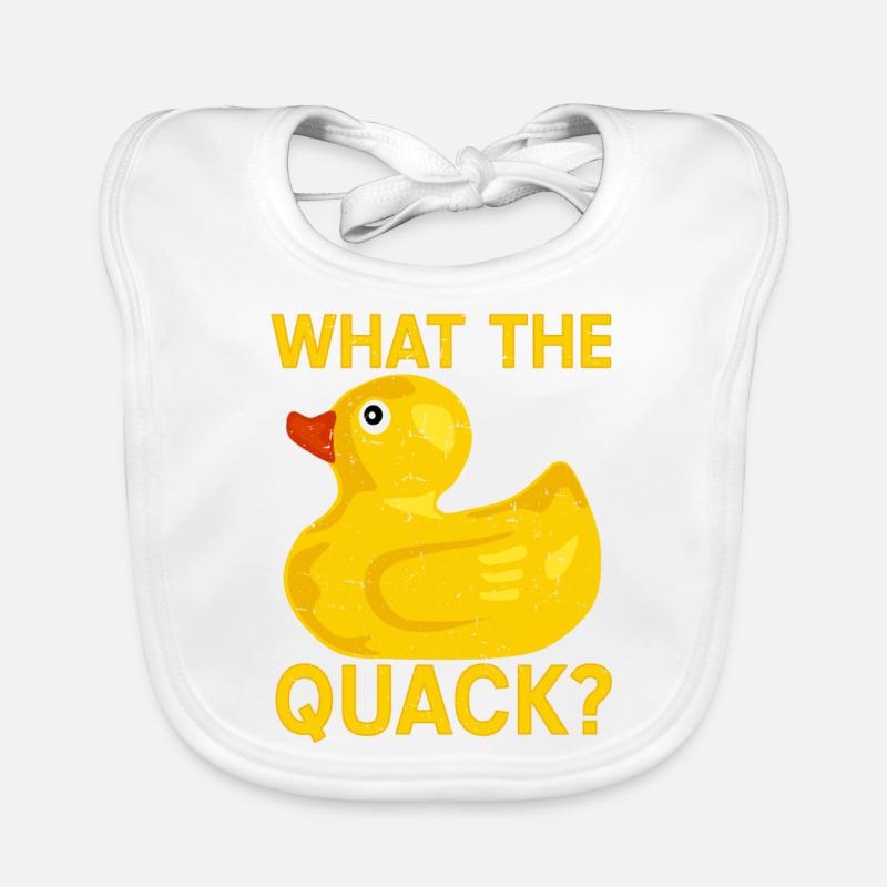Qu'est-ce que le canard Quack Bavoir bio Bébé